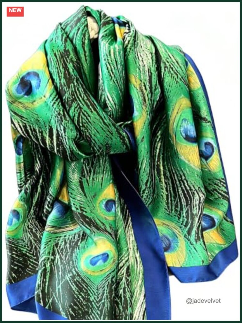 Large Silky Polyester Shawl Wrap Scarf Multi-Way Wear